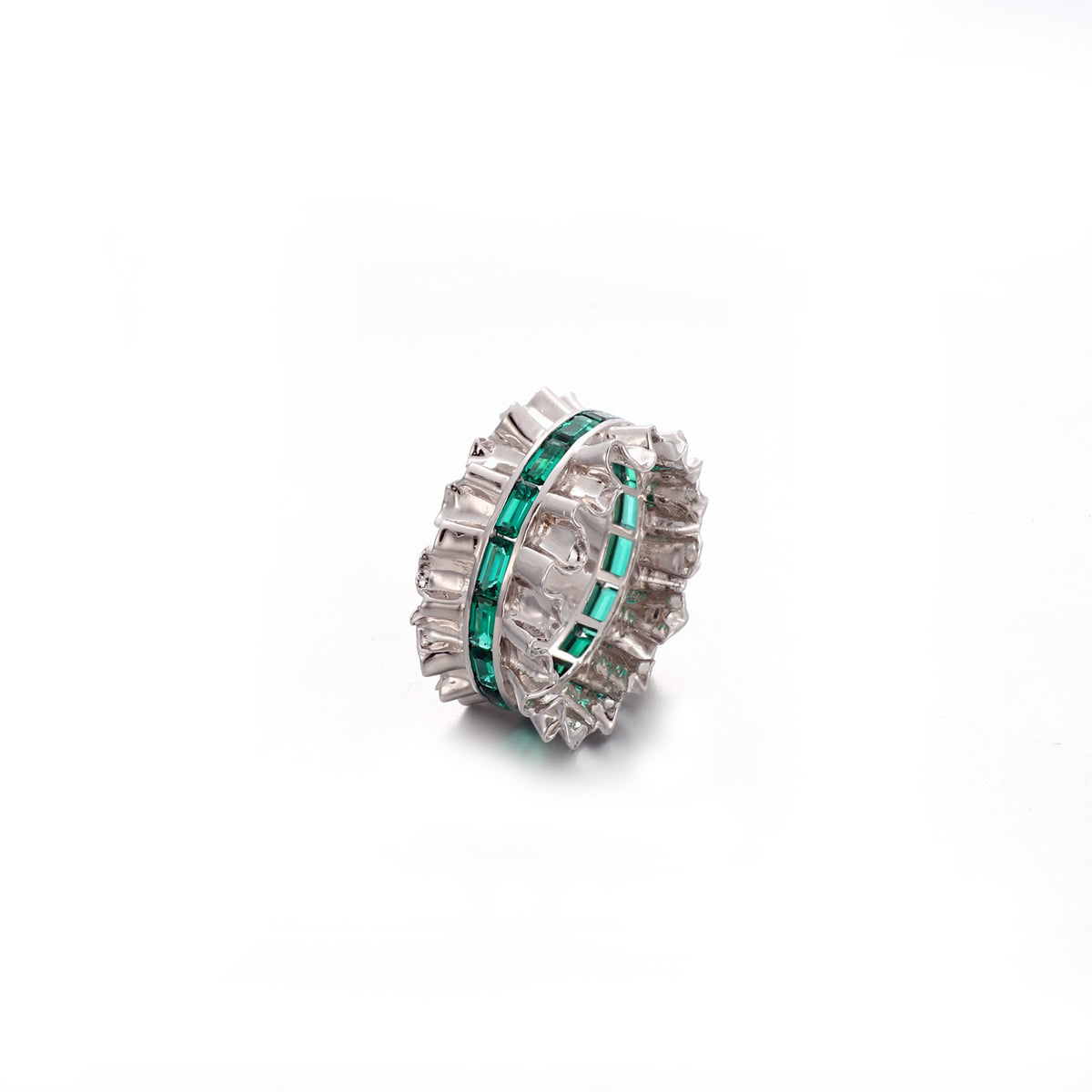 JOVANNAH Signature Ruffle Ring