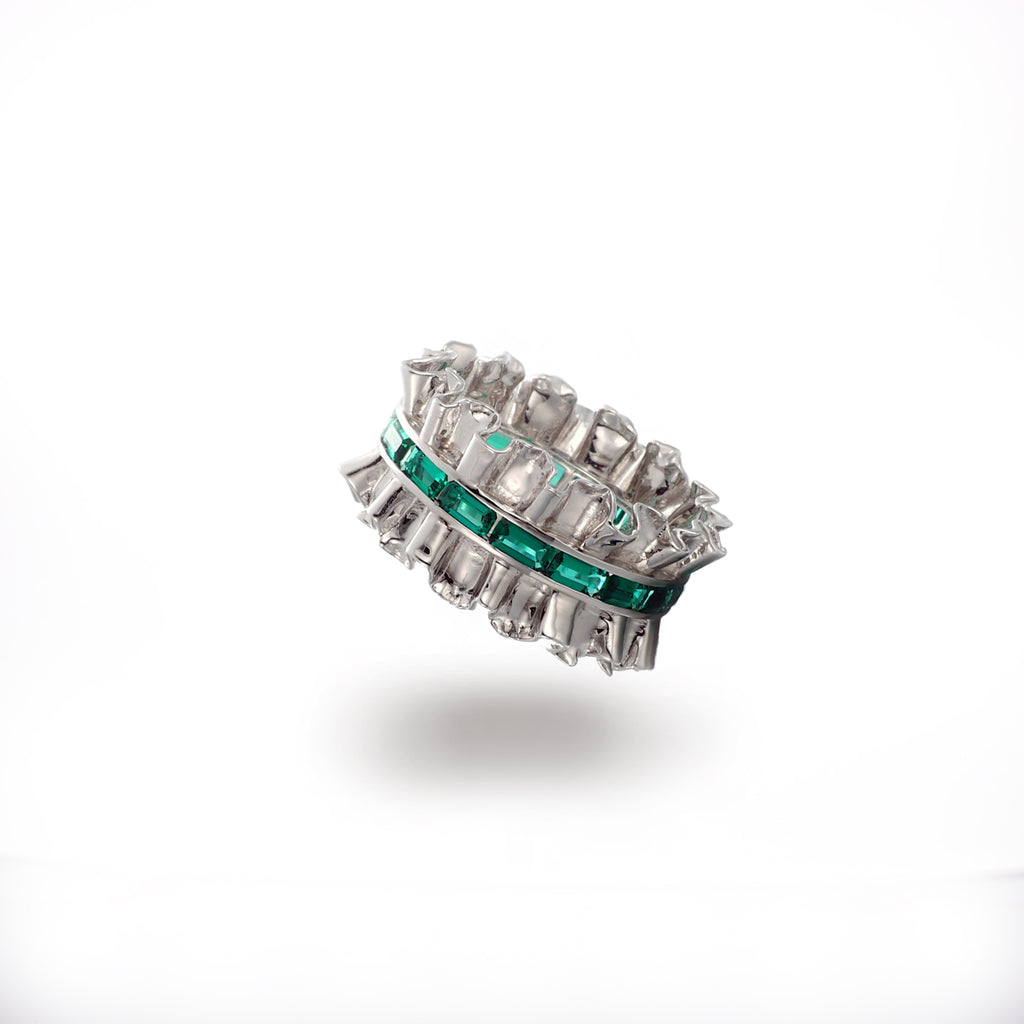 JOVANNAH Signature Ruffle Ring