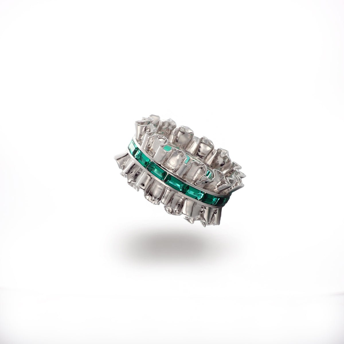 JOVANNAH Signature Ruffle Ring